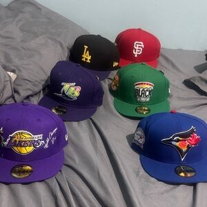 New Era Colorful Team Logo Caps